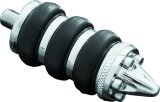 Kuryakyn Stiletto Shift Pegs 4479 Pegs, Steel/Rubber, Chrome/Black, Hardware Included, Each thumbnail 2