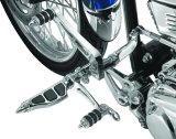 Kuryakyn Stiletto Shift Pegs 4479 Pegs, Steel/Rubber, Chrome/Black, Hardware Included, Each thumbnail 4