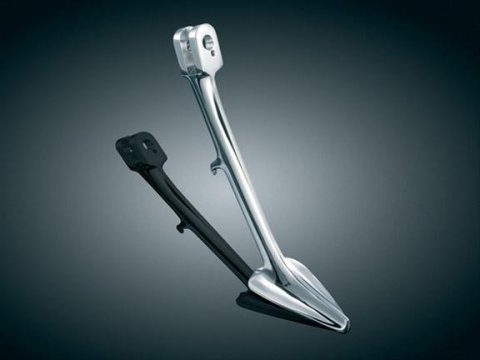 Kuryakyn Stand-Rite Kickstands 7104 Kickstand, Stand-Rite, Steel, Chrome, for use on Honda®, Each thumbnail 1