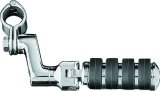 Kuryakyn ISO Pegs 7999 Foot Pegs, ISO, Highway, Large Style, Steel, Chrome, Offset Mount, 1 1/4 in. Magnum Quick Clamps, Kit thumbnail 2