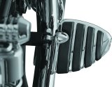 Kuryakyn ISO Pegs 4450 Pegs, Steel, Chrome, Wing Style, Pair thumbnail 5