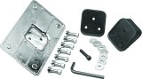 Kuryakyn Lay Down License Plate Holders 9165 Holder, Down, Aluminum, Chrome, Each thumbnail 3