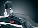 Kuryakyn Plug-N-Play Backrest Mounts 8998 Mount, Plug-N-Play, Fixed, Steel, Chrome, Each thumbnail 4