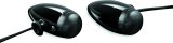 Kuryakyn Super-Bright Mini LED Bullet Lights 2504 LED, Bullet, 1.250 in. Diameter, 3.000 in. Length, Smoke Lens, Amber LED, Black, Pair thumbnail 5