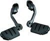 Kuryakyn Adjustable Tour-Tech Short Cruise Mounts 7584 Foot Pegs, Mounts, Adjustable, Trident Dually Style, Steel, Black Powdercoated, Pair thumbnail 4