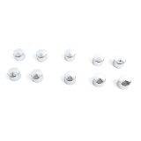 Kuryakyn Kool Kaps Bolt Covers 2445 Covers, Kaps, Plastic, Chrome, 3/8 in. Head Size, Set of 10 thumbnail 1