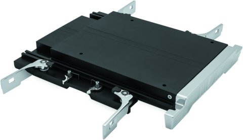 Kuryakyn Adjustable Tour-Pak Relocator Kits 8731 Saddlebag Mount, Bracket, Aluminum, Chrome, Harley-Davidson®, Each thumbnail 3