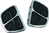 Kuryakyn Kinetic Mini Boards 7611 Floorboards, Boards, Steel, Chrome, 4.000 in. Width, 5.000 in. Length, Pair thumbnail 2