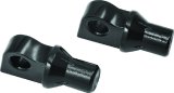 Kuryakyn Tapered Peg Adapters 8890 Adapter, Gloss Black, Male Mount, Harley-Davidson®, Pair thumbnail 2