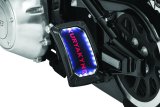 Kuryakyn Nova Curved Side-Mount License Plate Holders 3191 Mounting Bracket, Vertical Mount, Aluminum, Black Powdercoated, LED lighted, Universal, Each thumbnail 8