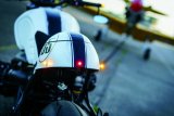 Kuryakyn Kellermann Atto Collection Turn Signals 2535 Kellerman Signal, Bullet, Clear Lens, LED, Amber Bulb, Diecast Satin Black, Each thumbnail 5