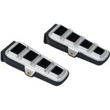 Kuryakyn Dillinger Pegs 6658 Foot Pegs, Dillinger, Aluminum, Silver, Without Mounts, Pair thumbnail 1