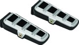 Kuryakyn Dillinger Pegs 6658 Foot Pegs, Dillinger, Aluminum, Silver, Without Mounts, Pair thumbnail 2