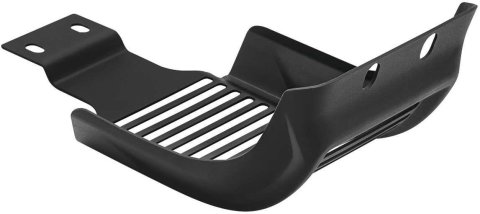 Kuryakyn Dillinger Skid Plates 6684 Plate, Dillinger, Slotted, Steel, Black Powdercoated, Harley-Davidson®, Each thumbnail 1