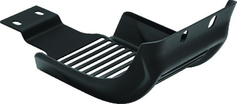 Kuryakyn Dillinger Skid Plates 6684 Plate, Dillinger, Slotted, Steel, Black Powdercoated, Harley-Davidson®, Each thumbnail 2