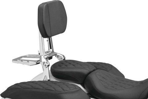 Kuryakyn Backrests 505101 NEO DRVR & PASSNGR BCKRST CHR