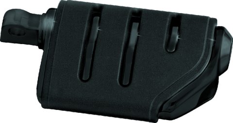 Kuryakyn ISO Pegs 7562 Pegs, Steel, Black Powder Coated, Dually ISO, Pair thumbnail 2