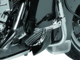 Kuryakyn Adjustable Tour-Tech Long Cruise Mounts 4528 Foot Peg Mounts, Short Mounts, Adjustable, Steel, Chrome, ISO-wings Foot Peg Style, Pair thumbnail 2