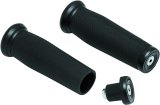 Kuryakyn Thresher Grips 5951 Grips, Thresher, Aluminum, Satin Black, 7/8 in. Bar, 5 in. Length, Universal, Pair thumbnail 3