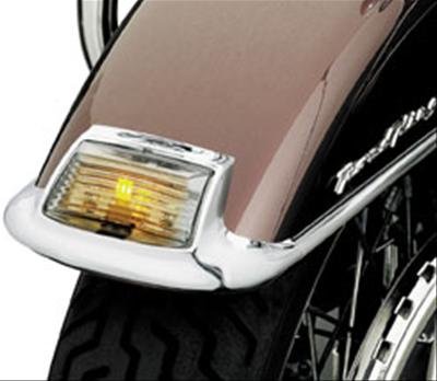Kuryakyn Fender Tip Lens and Bulb Kits 4824 Lens, Plastic, Smoke, Set thumbnail 5