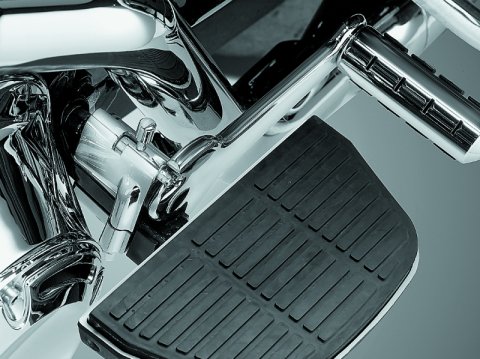 Kuryakyn Adjustable Passenger Peg Mounts 7926 Pegs, Steel, Chrome, Small, Harley-Davidson®, Pair thumbnail 6