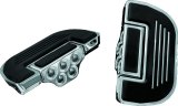 Kuryakyn Premium Floorboards 4351 Floor Boards, Steel, Chrome, Pair thumbnail 2