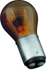 Kuryakyn Colored Turn Signal Bulbs 4813 Light Bulbs, Incandescent, 1157, Amber, Each thumbnail 3
