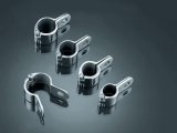 Kuryakyn Magnum Quick Clamps 7940 Clamp, Magnum, Quick, Front, Steel, Chrome, 1 in. Tube Diameter, Each thumbnail 1