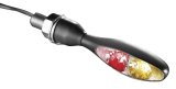 Kuryakyn Kellermann Micro 1000 Collection Turn Signals 2532 Signal, 1000, LED, Clear Lens, Red Light, Chrome Housing, Each thumbnail 1