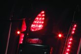 Kuryakyn Kellermann Micro 1000 Collection Turn Signals 2534 Signal, 1000, LED, Dark Smoke Lens, Amber/Red Light, Black Housing, Each thumbnail 5