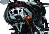 Kuryakyn Kellermann Micro 1000 Collection Turn Signals 2534 Signal, 1000, LED, Dark Smoke Lens, Amber/Red Light, Black Housing, Each thumbnail 9