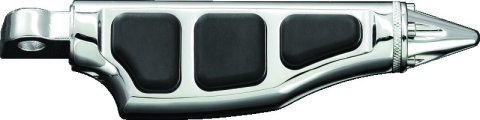 Kuryakyn Stiletto Pegs 4475 Foot Pegs, Style, Male Mount Design, Steel, Chrome, Harley-Davidson®, Pair thumbnail 2