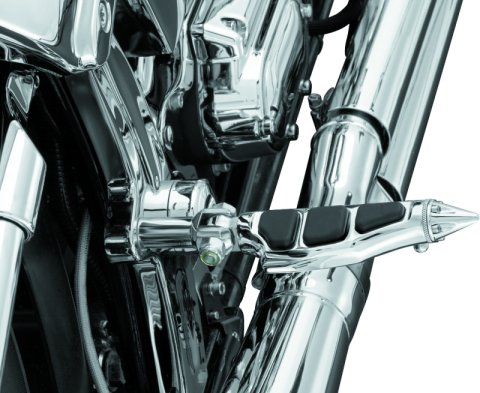 Kuryakyn Stiletto Pegs 4475 Foot Pegs, Style, Male Mount Design, Steel, Chrome, Harley-Davidson®, Pair thumbnail 5