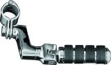 Kuryakyn ISO Pegs 7998 Foot Pegs, ISO, Highway, Small Style, Steel, Chrome, Offset Mount, 1 1/4 in. Magnum Quick Clamps, Kit thumbnail 2