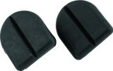 Kuryakyn Replacement ISO Stirrup Heelrest Rubbers 8080 Heel Rest Rubbers, Replacement, Stirrup, Pad Type, Black, Pair thumbnail 2