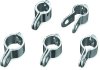 Kuryakyn Magnum Quick Clamps 7942 Clamp, Magnum, Quick, Front, Steel, Chrome, 1.350 in. Tube Diameter, Each thumbnail 4