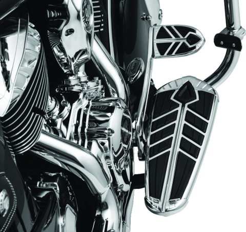 Kuryakyn Toe Rest Cruise Pegs 7615 Foot Control, Peg, Steel, Chrome Plated, Pair thumbnail 3