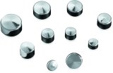 Kuryakyn Kool Kaps Bolt Covers 2443 Covers, Kaps, Plastic, Chrome, 5/16 in. Head Size, Set of 10 thumbnail 3
