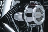 Kuryakyn Bantam Throttle Servo Motor Covers 9845 Air Cleaner Accessory, Cover, Steel, Chrome, Harley-Davidson®, Each thumbnail 1