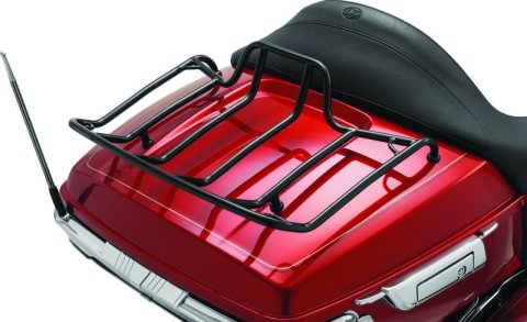 Kuryakyn Luggage Racks 7137 Rack, Steel, Black, Harley-Davidson®, Each thumbnail 2