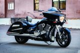 Kuryakyn Scythe Mirrors 1449 Mirrors, Scythe, Custom, Flat, Manual Adjustment, Chrome Aluminum Housing, Pair thumbnail 4