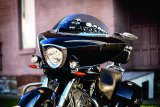 Kuryakyn Scythe Mirrors 1449 Mirrors, Scythe, Custom, Flat, Manual Adjustment, Chrome Aluminum Housing, Pair thumbnail 6