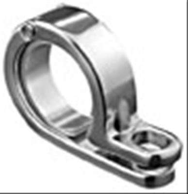 Kuryakyn P-Clamps 4014 Motorcycle P-Clamp, Stainless Steel, Chrome Finish, 39mm - 41mm, Each thumbnail 1