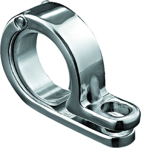 Kuryakyn P-Clamps 4014 Motorcycle P-Clamp, Stainless Steel, Chrome Finish, 39mm - 41mm, Each thumbnail 2