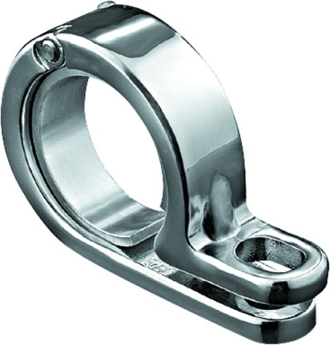 Kuryakyn P-Clamps 4014 Motorcycle P-Clamp, Stainless Steel, Chrome Finish, 39mm - 41mm, Each thumbnail 3