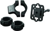 Kuryakyn Handlebar Accessory Mounts 1671 Mount, Plastic, Black, Kit thumbnail 4