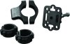 Kuryakyn Handlebar Accessory Mounts 1671 Mount, Plastic, Black, Kit thumbnail 7