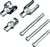 Kuryakyn Replacement Peg Bolts 8066 Bolts, Replacement, Chrome, Each thumbnail 2