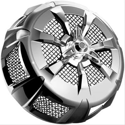 Kuryakyn Alley Cat Air Cleaner Covers 9439 Cover, Cat, Aluminum, Polished, Harley-Davidson®, Each