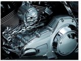 Kuryakyn Inner Primary Covers 7780 Engine Case Cover, Case, Steel, Chrome, Harley-Davidson®, Each thumbnail 1
